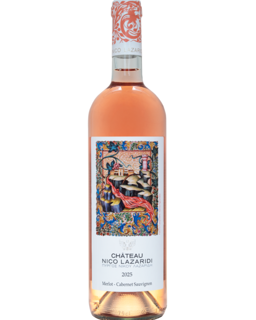 Château Nico Lazaridi Rosé Halbtrocken 2025